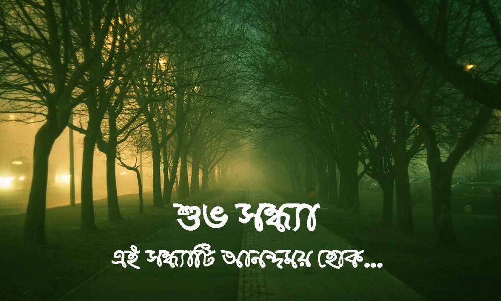 শুভ সন্ধ্যা মেসেজ, কবিতা ও ছবি, Best Good Evening sms