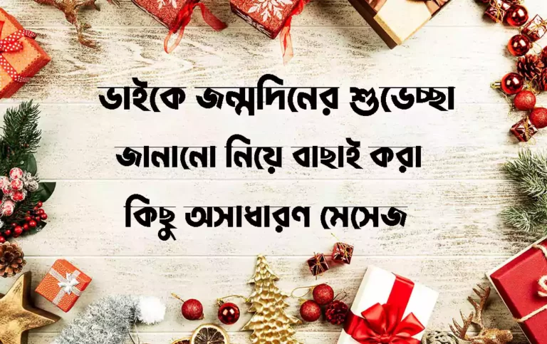 বড় ভাইকে জন্মদিনের শুভেচ্ছা জানাতে বাছাই করা Best SMS 2022