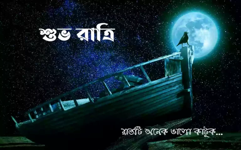 ইউনিক শুভ রাত্রি রোমান্টিক মেসেজ, কবিতা ও ছবি