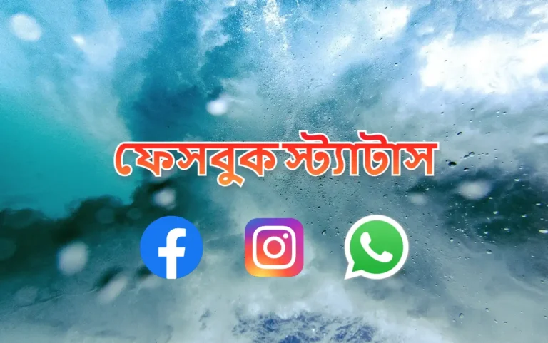 ফেসবুক স্ট্যাটাস বাংলা  মজার ফেসবুক স্ট্যাটাস