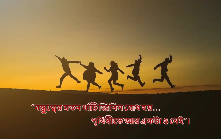 বন্ধুত্ব নিয়ে ফেসবুক ক্যাপশন | Friendship Facebook Caption